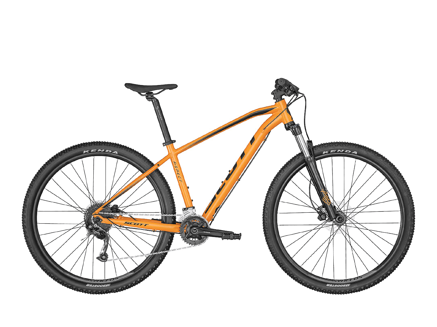 Scott Aspect 750 tangerine orange / black 2022 - Damen-27,5