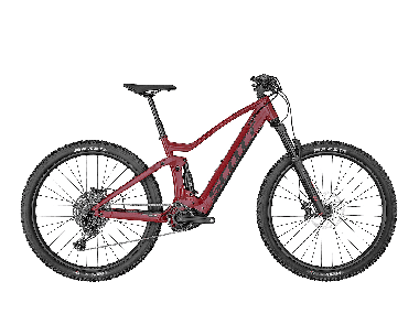 Scott Strike eRIDE 930 vivid red / dark smoke brushed 2022 - Damen-29