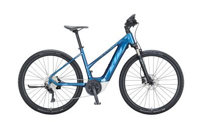 KTM MACINA CROSS P610 Denim ( Blue White )  2021 - 625Wh 28