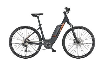 KTM MACINA CROSS A410 black matt (orange+grey) 2022 - 28