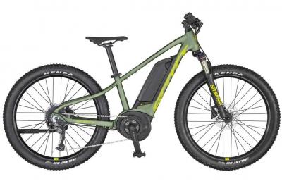 Scott Roxter eRIDE 24 dark ivy green / radium yellow / black 2021 