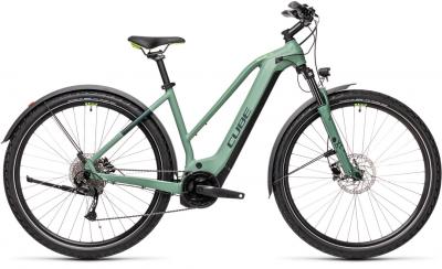 Cube NATURE HYBRID ONE 500 ALLROAD Green´n´sharpgreen  2021 - 500Wh 29