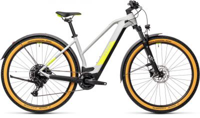 Cube REACTION HYBRID PRO 625 ALLROAD Grey´n´yellow  2021 - 625Wh 29