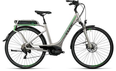Cube Touring Hybrid Pro 500 silver´n´flashgreen 2016 - Easy Entry -  