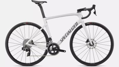 Specialized Tarmac SL7 Comp - Rival eTap AXS Gloss Metallic White Silver / Smoke 2022 - Unisex-28