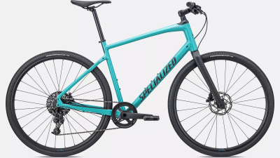 Specialized Sirrus X 4.0 Gloss Lagoon Blue / Tropical Teal / Satin Black Re 2022 - Unisex-28