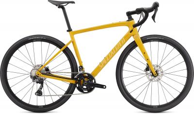 Specialized Diverge Sport Carbon Gloss Brassy Yellow / Sunset Yellow / Chrome  2021 - 28