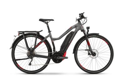 Haibike SDURO Trekking S 8.0 Schwarz/Titan/Rot matt 2020 - Damen -  