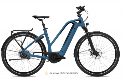 Flyer Gotour6 7.03 Jeans Blue Gloss 2020 - Mixed 500Wh/Intuvia Performance -  