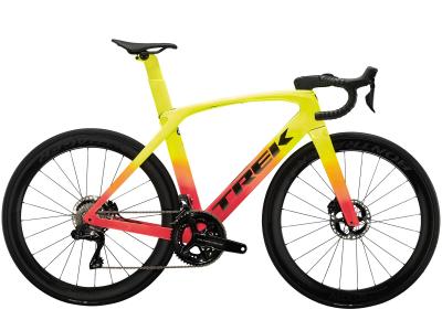 Trek Madone SLR 9 Radioactive Coral to Yellow Fade 2022 - 28
