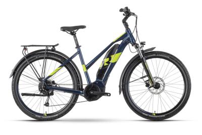 Raymon CrossRay E 3.0 dark blue / lime 2022 - Damen-27,5