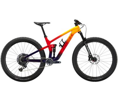 Trek Top Fuel 9.8 GX AXS Marigold to Red to Purple Abyss Fade 2022 - 29