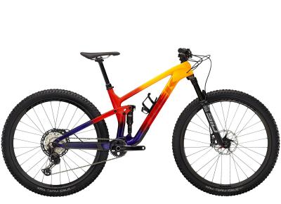 Trek Top Fuel 9.8 XT Marigold to Red to Purple Abyss Fade 2022 - 29