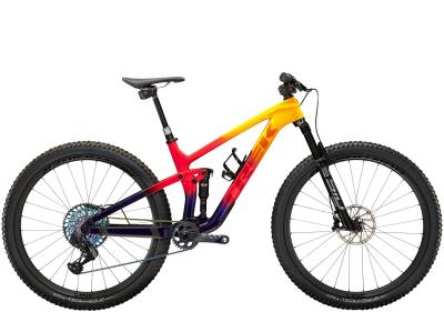 Trek Top Fuel 9.9 XX1 AXS Marigold to Red to Purple Abyss Fade 2022 - 29