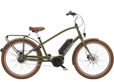 Electra Townie Go! 5i EQ Step-Over Olive 2022 - 26