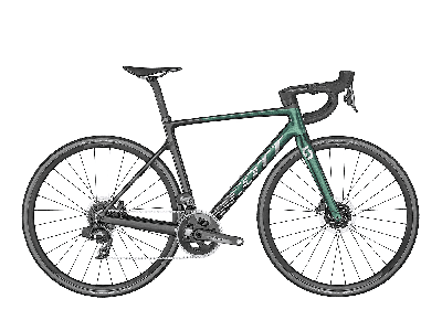 Scott Addict RC 20 prism aqua green / dark metal black 2022 - Damen-28