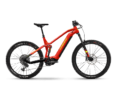 Haibike AllMtn 7 matte red / black / neon yellow 2022 - Unisex-29