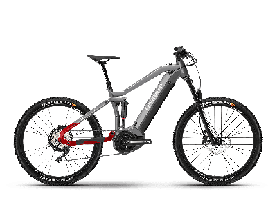 Haibike AllTrail 5 27.5 gloss grey / red / black 2022 - Unisex-27,5