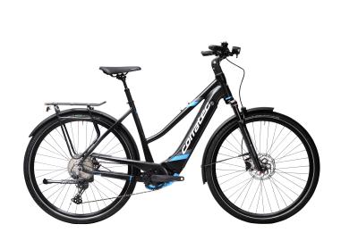 Corratec E-Power Sport 28 CX6 11S Trapez Schwarz/Blau 2021 - 28