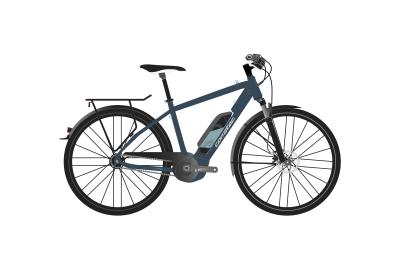 Corratec E-Power Urban 28 Fusion Tube AP5 12S Gent Dunkelblau/Hellblau 2023 - 28