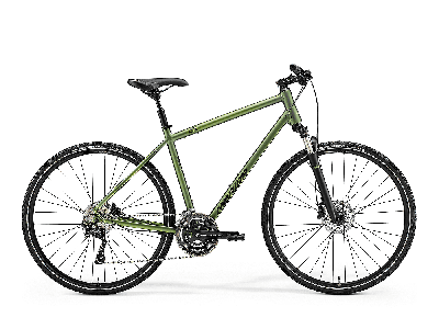 Merida CROSSWAY 300 matt fog green 2022 - Unisex-28