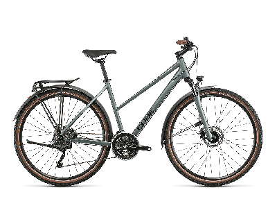 Cube Cube Nature Pro Allroad silvergreen´n´black 2022 - 28