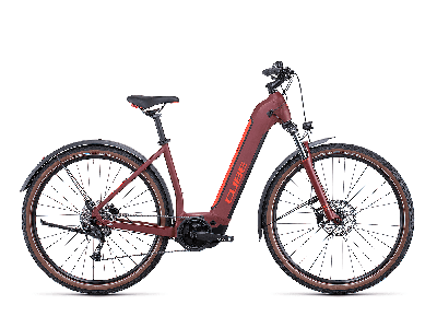 Cube Nuride Hybrid Performance 500 Allroad darkred´n´red 2022 - 29