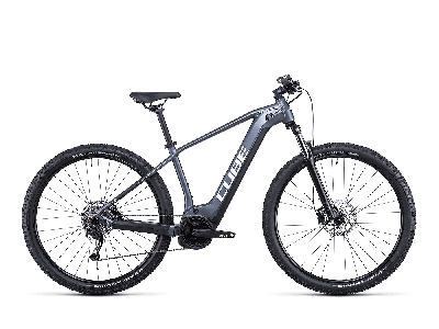 Cube Reaction Hybrid Performance 625 metallicgrey´n´white 2022 - 27,5