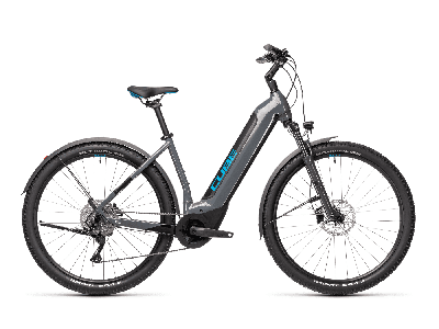 Cube NURIDE HYBRID PRO 625 ALLROAD Grey´n´blue  2021 - 625Wh 29