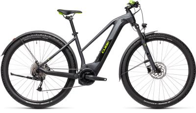 Cube REACTION HYBRID PERFORMANCE 625 ALLROAD Iridium´n´green  2021 - 625Wh 29