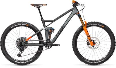 Cube STEREO 140 HPC TM 27,5 Flashgrey´n´orange  2021 - 27.5