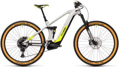 Cube STEREO HYBRID 140 HPC RACE 625 Grey´n´yellow  2021 - 625Wh 27.5