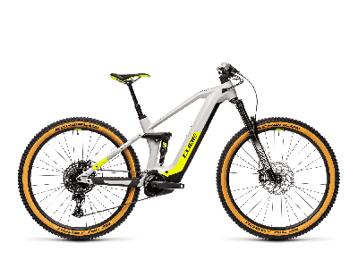 Cube STEREO HYBRID 140 HPC RACE 625 Grey´n´yellow  2021 - 625Wh 29