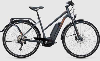 Cube Touring Hybrid Exc 500 grey´n´copper 2017 - Trapeze 28 -  