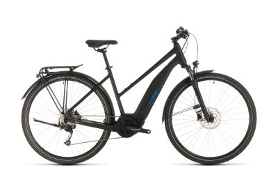 Cube Touring Hybrid ONE 500 black´n´blue 2020 - Trapeze -  