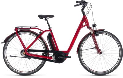 Cube Town Hybrid Pro 500 darkred´n´red 2018 - Easy Entry 28 -  