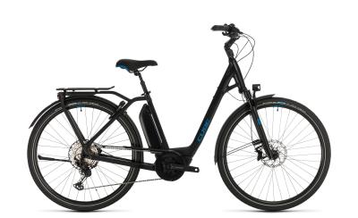 Cube Town Sport Hybrid EXC 500 black´n´blue 2020 - Easy Entry -  