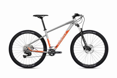 GHOST Kato Advanced light grey/dark orange - matt/glossy 2024 - 27,5