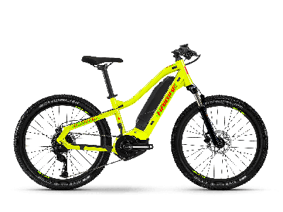 Haibike AllTrack Kids gloss lime / crystal red 2022 - Kinder-24