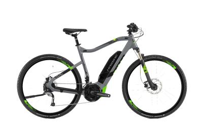 Haibike SDURO Cross 4.0 Grau/Schwarz/Grün 2019 - Herren 28 -  