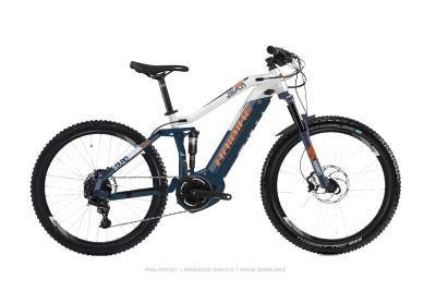 Haibike SDURO FullNine 5.0 Blau/Weiß/Orange 2019 - MTB Fully 29 -  