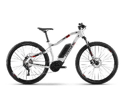 Haibike SDURO HardNine 2.0 Silber/Rot/Schwarz 2020 - MTB Hardtail -  