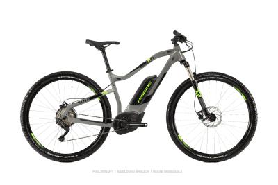 Haibike SDURO HardNine 4.0 Grau/Schwarz/Grün 2019 - MTB Hardtail 29 -  