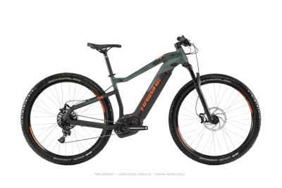 Haibike SDURO HardNine 8.0 Olive/Carbon/Orange matt 2019 - MTB Hardtail 29 -  