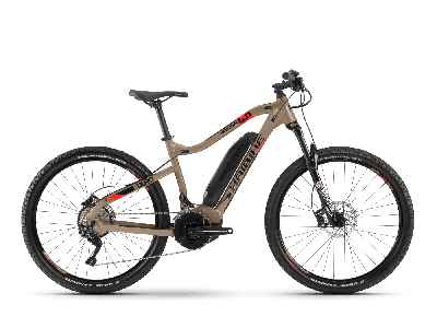 Haibike SDURO HardSeven 4.0 Sand/Rot/Schwarz 2020 - MTB Hardtail -  