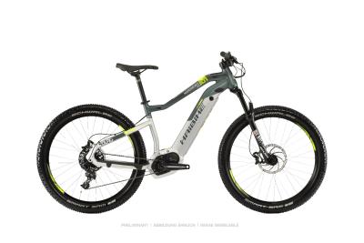 Haibike SDURO HardSeven Life 8.0 Silber/Oliv/Gelb 2019 - MTB Hardtail 27,5 -  