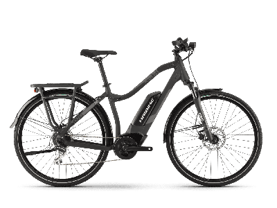 Haibike SDURO Trekking 1.0 Schwarz/Titan/Grau matt 2020 - Damen -  