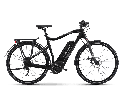 Haibike SDURO Trekking 1.0 Schwarz / Titan / Grau Matt  2021 - 400Wh 28