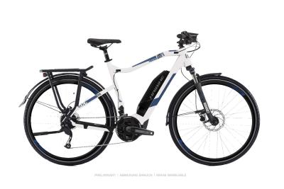 Haibike SDURO Trekking 4.0 Weiß/Blau/Schwarz 2019 - Herren 28 -  