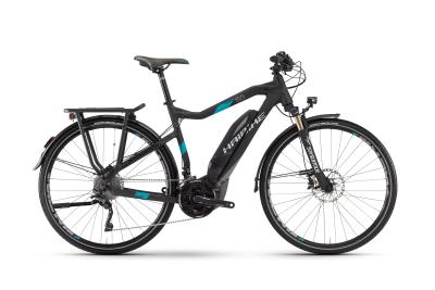 Haibike SDURO Trekking 5.0 Schwarz/Titan/Cyan matt 2017 - Herren -  